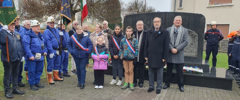 Célébration de la Sainte-Barbe et commémoration des 80 ans de la Libération.