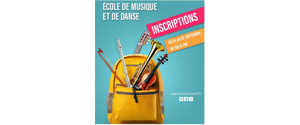 Ecole de musique : Inscriptions