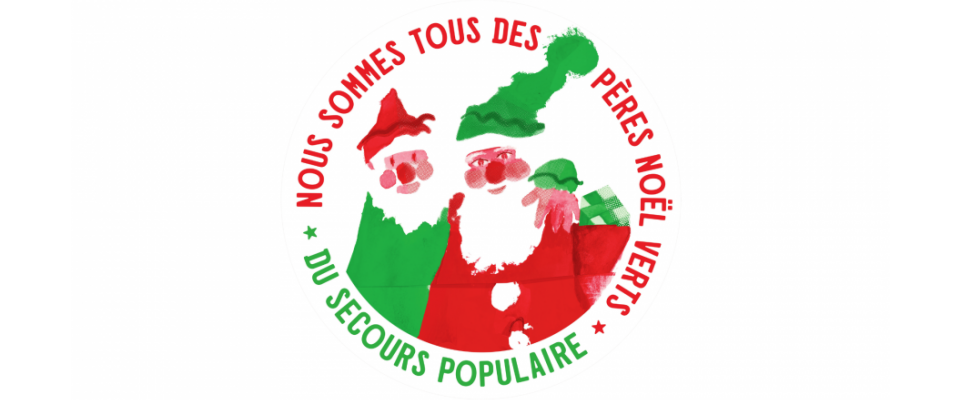 Les Pères Noëls Verts du Secours Polulaire à Creutzwald