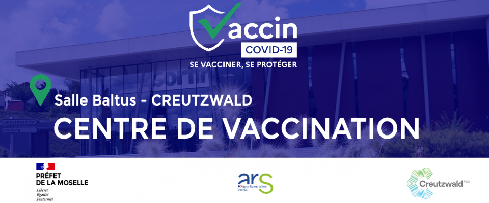 Centre de vaccination Covid-19 : salle Baltus