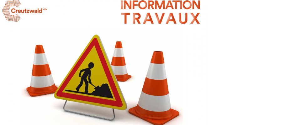 Rappel : Travaux à compter du 2 novembre