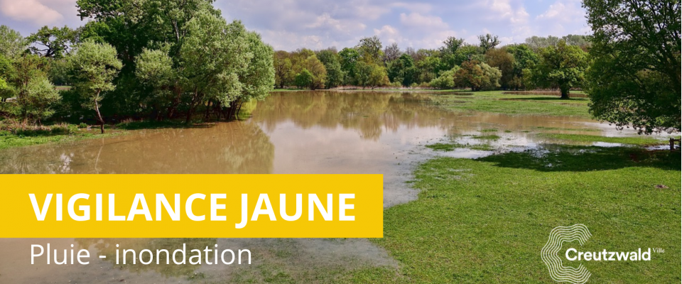 ALERTE METEO : Vigilance jaune pluie - inondation