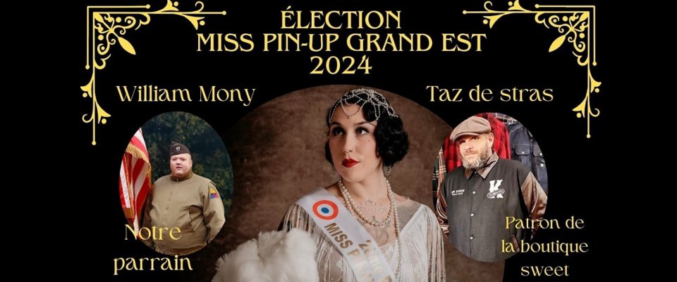 Election Miss Pin-Up Grand Est