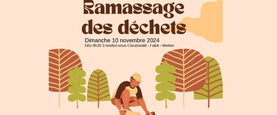 Ramassage des déchets