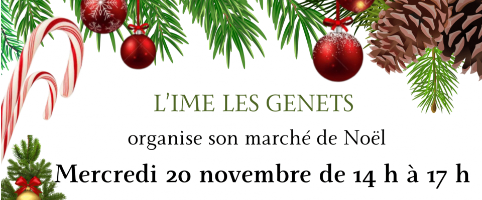 IME Les Genêts : Marché de Noël