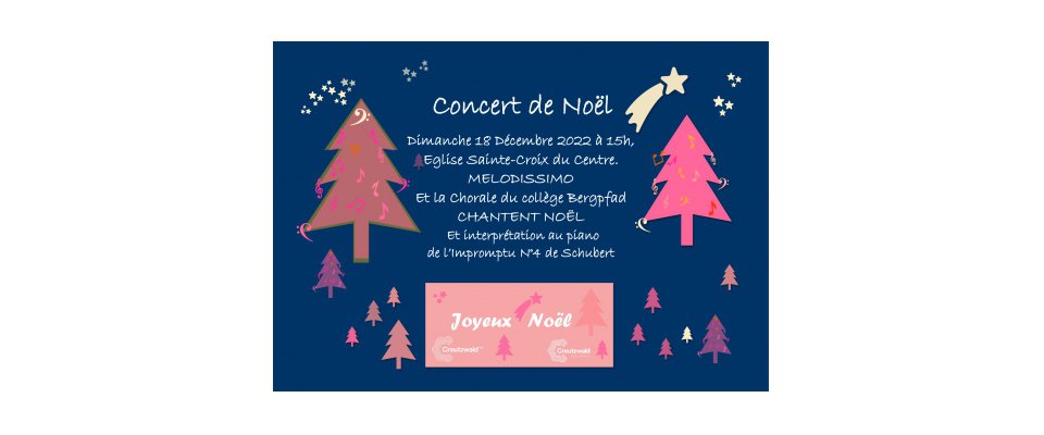 Concert de Noël Melodissimo